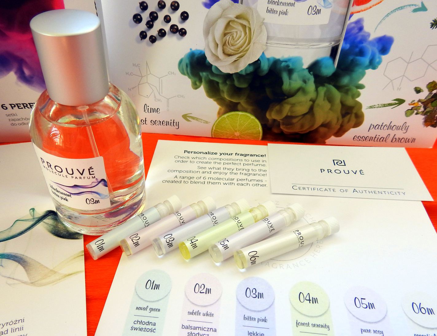 prouve molecule parfum